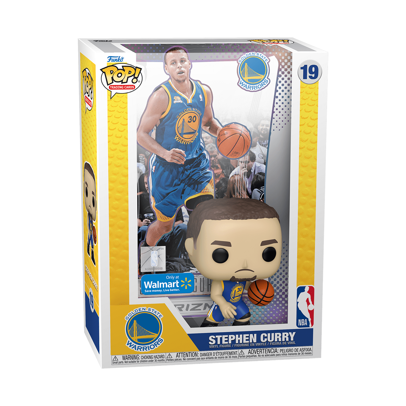 Funko Pop! Trading Card Stephen Curry '12 Panini Prizm Vinyl Figure