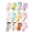 D2-Yellow, variant on CAUYDY 3T 4T 5T Toddler Girls Socks Set 12PC Baby Kids Non-Slip Floor Socks Mid Cut for Fall Winter Spring Sizes 3-5 Years