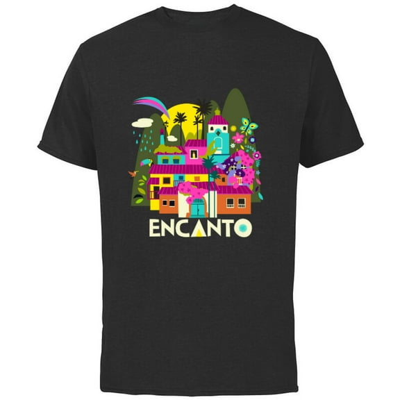 Disney Encanto Madrigal House - Short Sleeve Cotton T-Shirt for Adults - Customized-Royal Heather