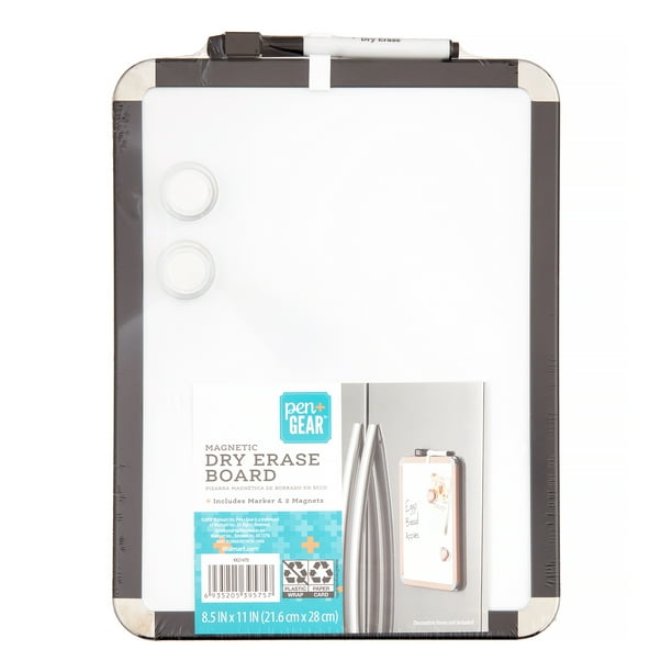 Pen + Gear Dry Erase Board, 8.5” x 11”, Assorted