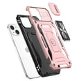 thumbnail image 4 of For Samsung Galaxy S23 Hybrid Case with Rotation Ring Stand Shockproof & Camera Window PC & TPU Armor Dropproof Cover ,Xpm Phone Case [ Rose Gold ], 4 of 8