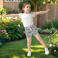 thumbnail image 6 of joogoo Black Liquid Girls Lined Shorts Bike Dance Bottoms 5T, 6 of 7