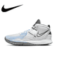 thumbnail image 2 of Zapatillas de baloncesto Nike New Kyrie 8 Mid-Top para hombre, antideslizantes y con absorción de impactos, en color azul y blanco, 2 of 5