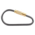thumbnail image 4 of Screw Lock Buckle,Titanium Alloy D Shape Backpack Hang Buckle D Shape Buckle Top-Notch Performance, 4 of 10
