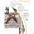 thumbnail image 2 of Texas Star Vintage Table Cloth, Waterproof Tablecloth for Rectangle Tables, Retro Brown Berry Wooden Reusable Washable Fabric Table Cover for Restaurant Kitchen Dining Tables 54"x108", 2 of 9