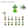 thumbnail image 5 of Globos de látex de aluminio con diseño de mineros y zombis plantados, juego temático PVZ, decoración para tartas, suministros para fiestas, pancartas de cumpleaños para niños, 5 of 5