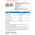 thumbnail image 2 of Brake Rotor Set - Compatible with 2015 - 2020 Acura TLX 2016 2017 2018 2019, 2 of 2