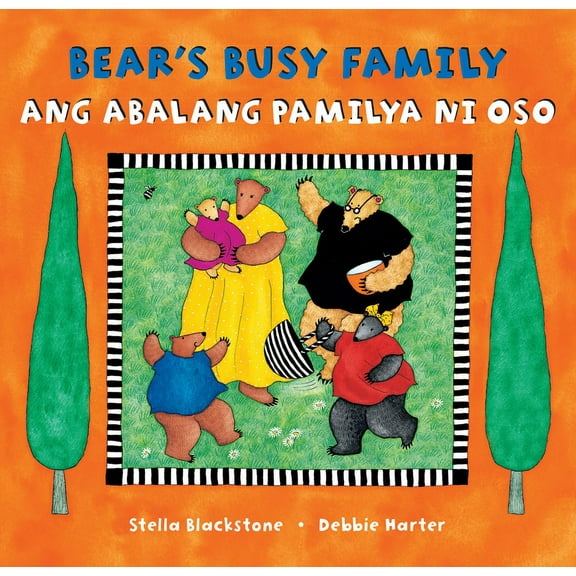 Bear Bear's Busy Family (Bilingual Tagalog & English), (Paperback)
