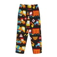 thumbnail image 5 of Bingfone Pajamas For Women,Construction Truck Pajama Pants With Pockets-Medium, 5 of 9