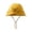 Earthy Yellow, variant on CCRFTGI Toddler Baby Sun Hat Kids Summer Bow Sun Protection Adjustable Beach Wide Brim Hat Light Purple 0-2 Years