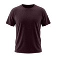 thumbnail image 4 of Men's Originals Lightweight T-Shirt,Tri-Blend Tee, Men's Short Sleeve T Shirts Soft Crew Neck Basic Tee Casual Summer Tops Regular Fit Daily Wear Wine M, 4 of 8