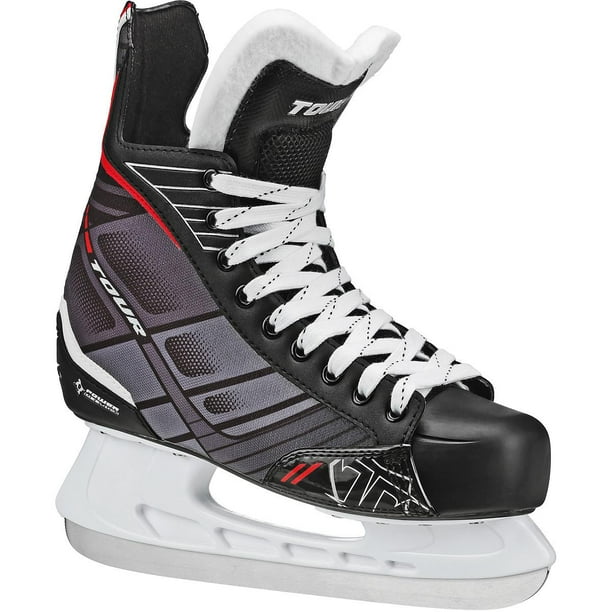 Tour Hockey FB225 Senior Ice Hockey Skates Black Size 6 Black