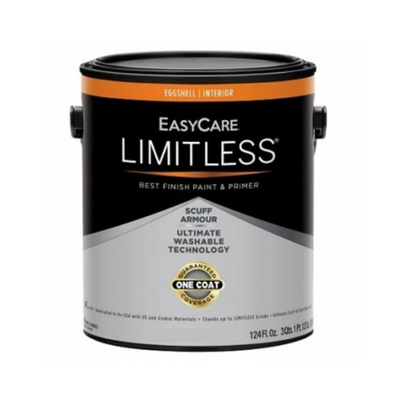 True Value 107163 1 gal EasyCare Limitless Interior Eggshell Paint & Primer  Medium Base