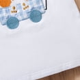 thumbnail image 6 of mgoYE Back to School Toddler Baby Boy Outfit 12 18 24 Months 2T 3T 4T Embroidery T Shirt and Shorts Set First Day of Preschool Kindergarten Clothes(Light Blue,2-3 Years), 6 of 9