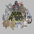 thumbnail image 2 of Men's Star Wars: A New Hope Classic Characters  Long Sleeve Shirt, 2 of 4