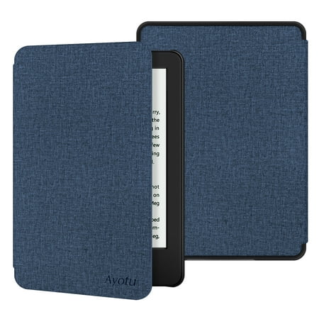 Ayotu Case for All-New Kindle 10th Gen 2019 Release - Durable Cover with Auto Wake/Sleep fits Amazon All-New Kindle 2019(Will not fit Kindle Paperwhite or Kindle Oasis) Blue
