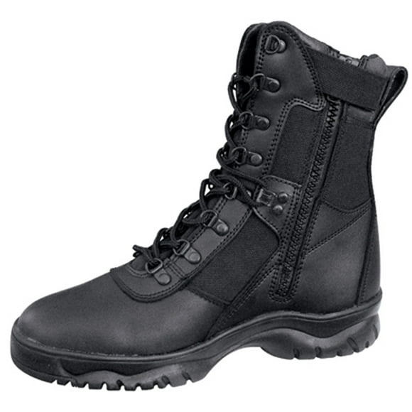 Rothco Forced Entry Tactical Boot With Side Zipper - 8 Inch