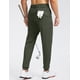 thumbnail image 3 of Pantalones deportivos de golf Soothfeel para hombre, ajustados, elásticos, verde, M, 3 of 6