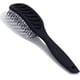 thumbnail image 1 of Peine de modelado de masaje, peine de pelo curvo de dientes anchos, cepillos para el cabello, cepillo de peinado curvo, negro, 1 of 5