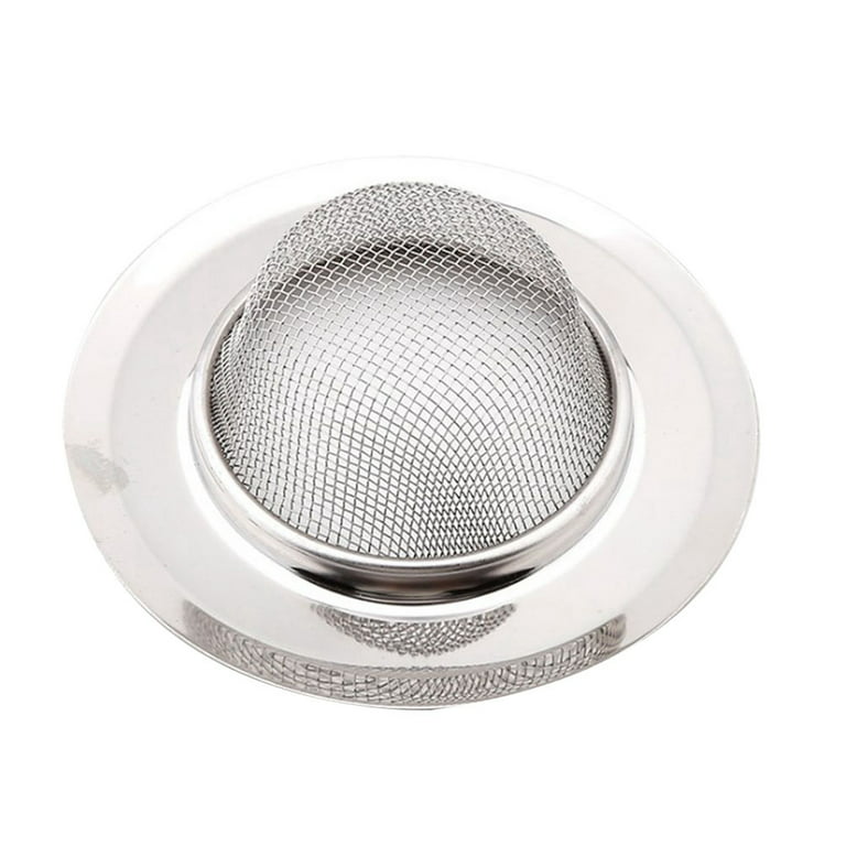 NUOLUX Fashion Sink Strainer Drain Cover Durable Stainless Steel Mesh  Shower Drain for Floor Laundry Kitchen Bathroom 