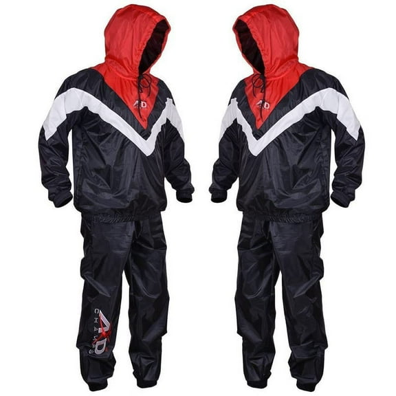 ARD Champs Heavy Duty Sweat Suit track Suit Sauna Exercise Gym Suit Fitness Weight Loss Anti-Rip 8XL
