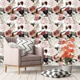 thumbnail image 4 of MuralsPrint Houdourous Assorti Floral Removable Wallpaper - 10'ft H x 24''inch W, 4 of 7