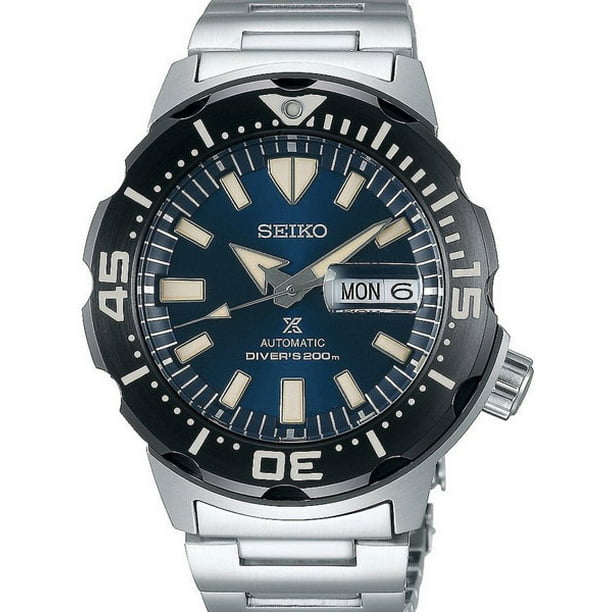 Seiko Automatic Prospex Monster Blue Dial Divers 200m Men's Watch Srpd25 -  