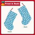 thumbnail image 2 of Lsque Healthy And Ill White Teeth Pattern 18 Inch Christmas Stockings, Festive Holiday Stocking for Christmas Decorations Holiday Decor, 2 of 8