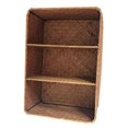 thumbnail image 4 of 3-section Wicker Baskets For Shelves, Hand-woven Seagrass Storage Baskets Toilet Paper Basket Large, 4 of 5