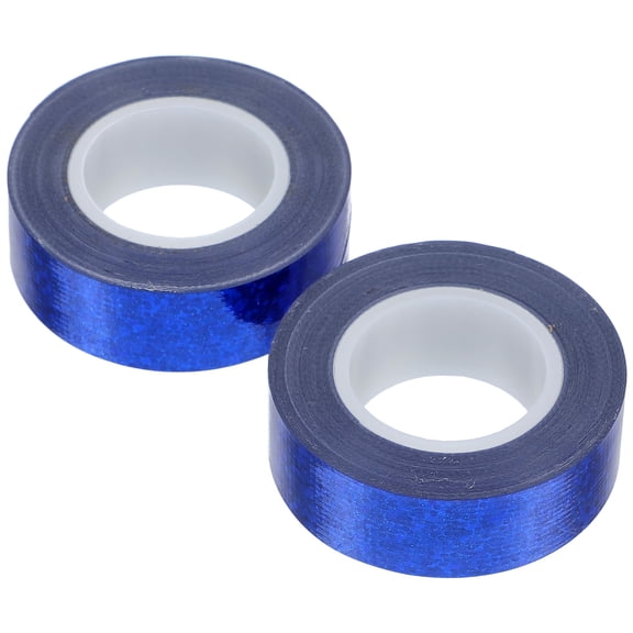 ETEREAUTY Blue Colored Glitter Duct Tape Roll Thickened Strong Adhesive for Home Use