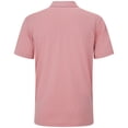 thumbnail image 3 of Men's Levelwear Light Pink Houston Astros Trail Bridal Rose Polo, 3 of 3