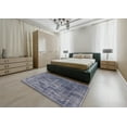 thumbnail image 4 of Ahgly Company Indoor Rectangle Mid-Century Modern Purple Oriental Area Rugs, 8' x 10', 4 of 6