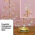 thumbnail image 3 of Bearachild Árbol de Navidad LED luz nocturna hogar dormitorio Navidad luz nocturna decoración jardín iluminación ornamento Kits de decoración para fiestas Luz cálida dorada L, 3 of 6