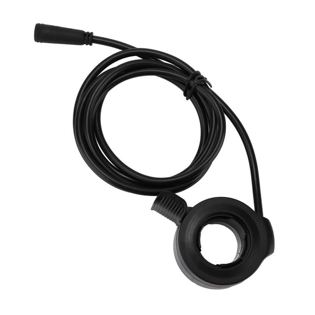 Thumb Throttle Plug 3Pin Left Right Waterproof For Electric Mountain Bikes With 22mm Handlebar Tube