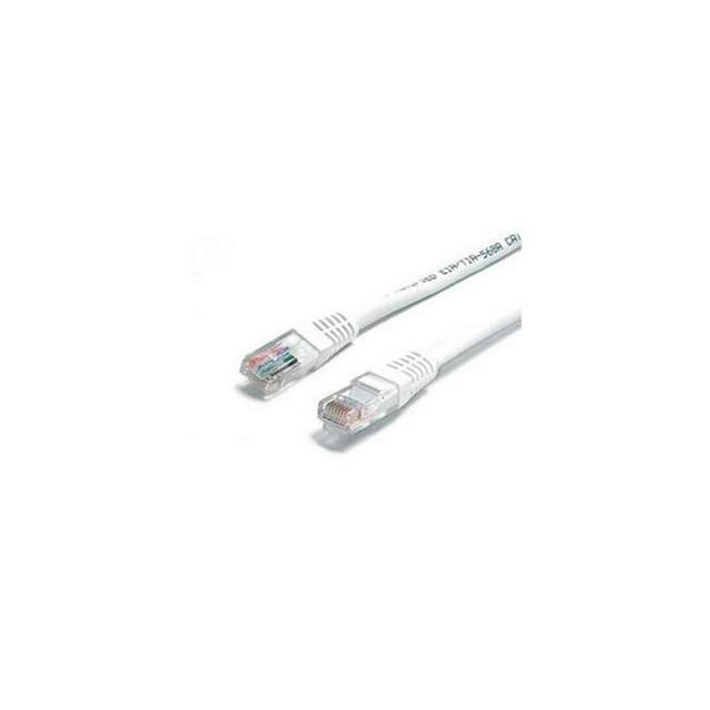 6 ft. White Molded Cat6 ETL Verified UTP Patch Cable