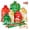 36pcs 3 size, variant on Joyfy 40 Pcs Christmas Drawstrings Foil Gift Bags, Xmas Wrapping Gift Assorted Size with Present Tag for Christmas Holiday Party Favor, Reusable Wrap Goodie Bag Decorations