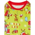 thumbnail image 2 of Dr. Seuss Unisex Kids Grinch Matching Family Pajama Set, 2-Piece, 2 of 6