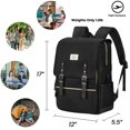 thumbnail image 2 of Mochila Ronyes Vintage para portátil de 15,6 pulgadas con puerto de carga USB, 2 of 6