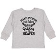thumbnail image 3 of Inktastic Handpicked for Earth By My Granny in Heaven with Angel Wings Boys or Girls Long Sleeve Toddler T-Shirt, 3 of 5