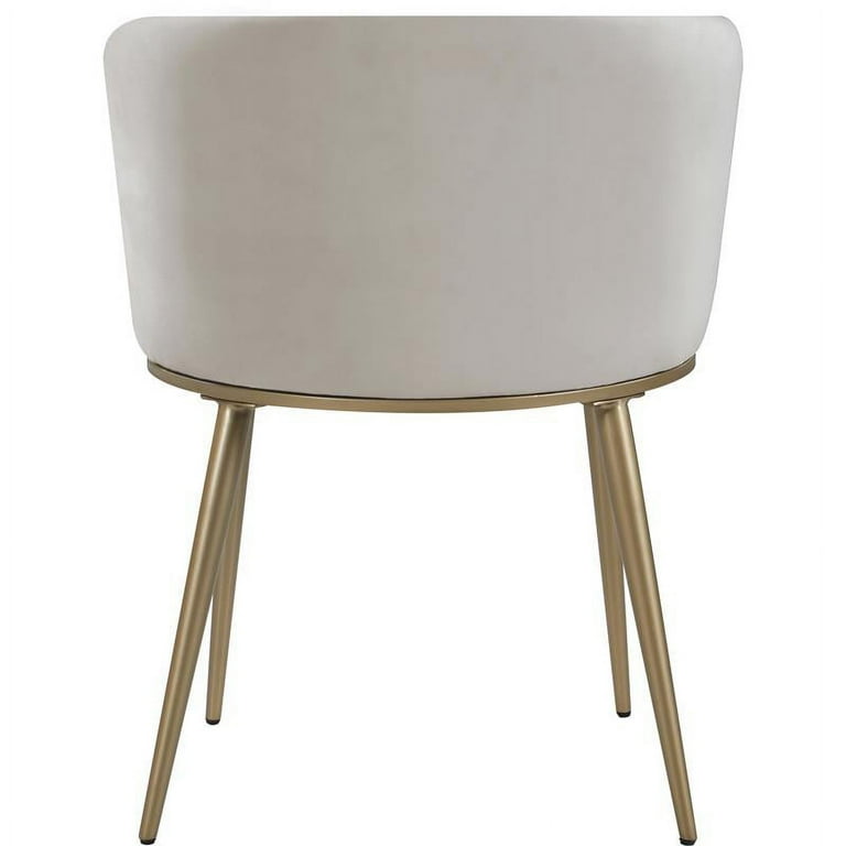 Meridian Furniture Skylar Velvet Dining Chair - Gold Meridian Furniture Skylar Velvet Dining Chair - Gold
