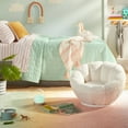 thumbnail image 2 of Twin Box Stitch Microfiber Kids' Quilt Mint, 2 of 5