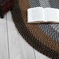thumbnail image 2 of Bradford Indoor Outdoor Reversible Braided Rug Black & Tan 8' x 10', 2 of 5