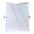 thumbnail image 5 of Pipeline Collection Frameless Rectangular Wall Mounted Tilt Mirror, 5 of 6