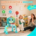thumbnail image 3 of Juguete Deportivo Infantil Dinosaurio Nicmore 4 en 1 con Música y Luces, 3 of 9