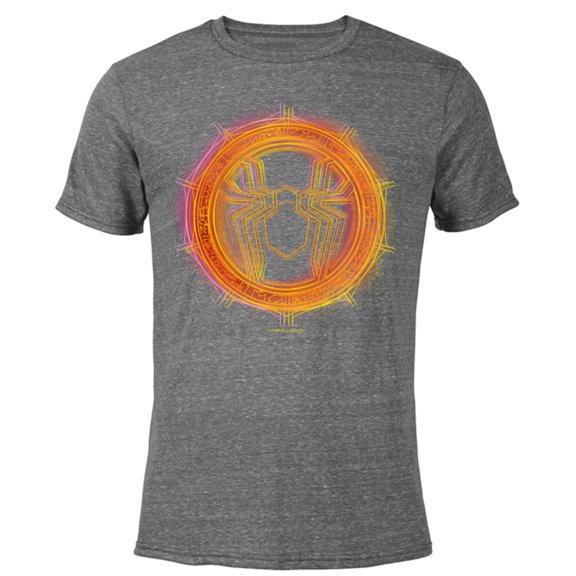 Marvel Spider-Man: No Way Home Eldritch Runes - Short Sleeve Blended T-Shirt for Adults – Customized-Dark Heather