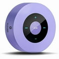 thumbnail image 1 of wonima11 Mini Bluetooth Speaker (Travel Case Provided) HD Sound&Rich Bass, Touch Design, 12-15H Playtime, Support Aux Input, Micro SD, Mic, Small, for iPhone Laptop Shower Office, Ideal Gifts, Purple, 1 of 1