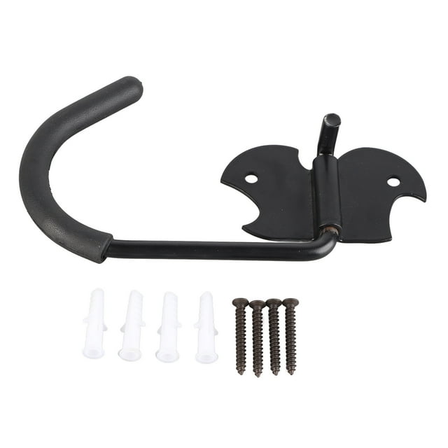 Solución de almacenamiento que ahorra espacio para bicicletas, 20 x 13 x 3 cm, soporte de pared para bicicletas de montaña de diseño estándar