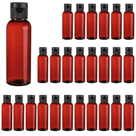 26-Piece 3oz Travel Bottles Set for Toiletries – Leak-Proof Refillable Plastic Containers with Secure Caps (BPA Free)