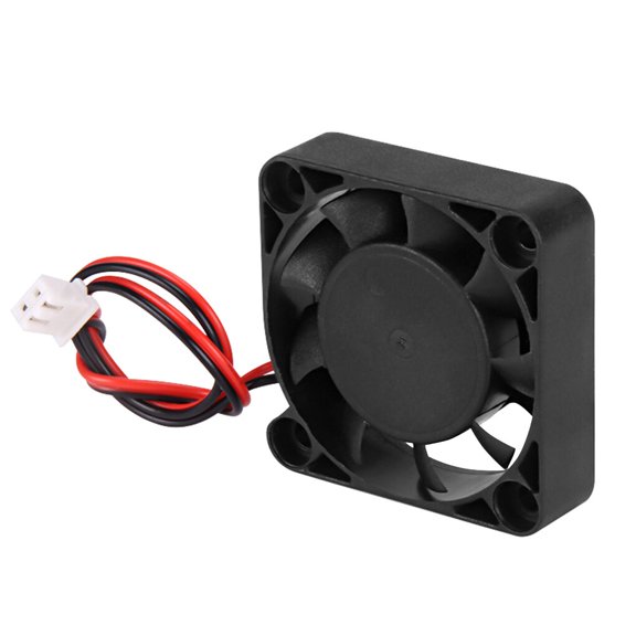 Matsuzay DC 2510 12V/24V Computadora CPU Enfriador Computadora de enfriamiento de plástico portátil Impresoras 3D 5010(12v)