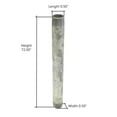 thumbnail image 6 of Thrifco 5220023 1/2 Inch x 72 Inch Galvanized Steel Nipple, 6 of 6